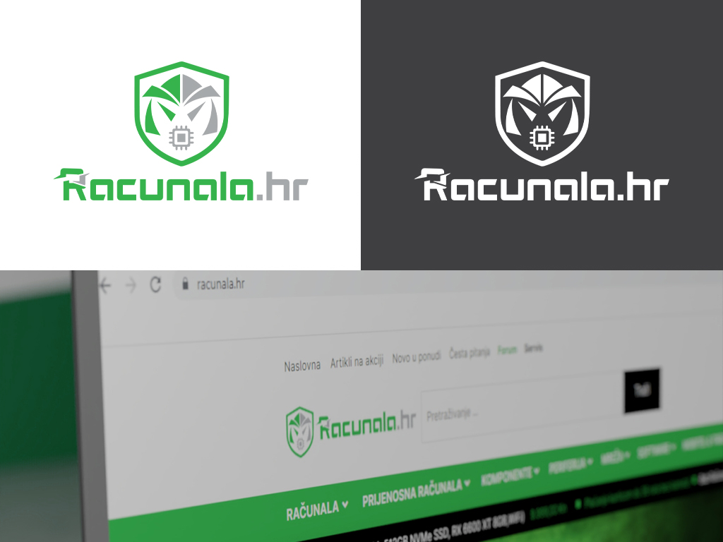racunala.hr logo design
