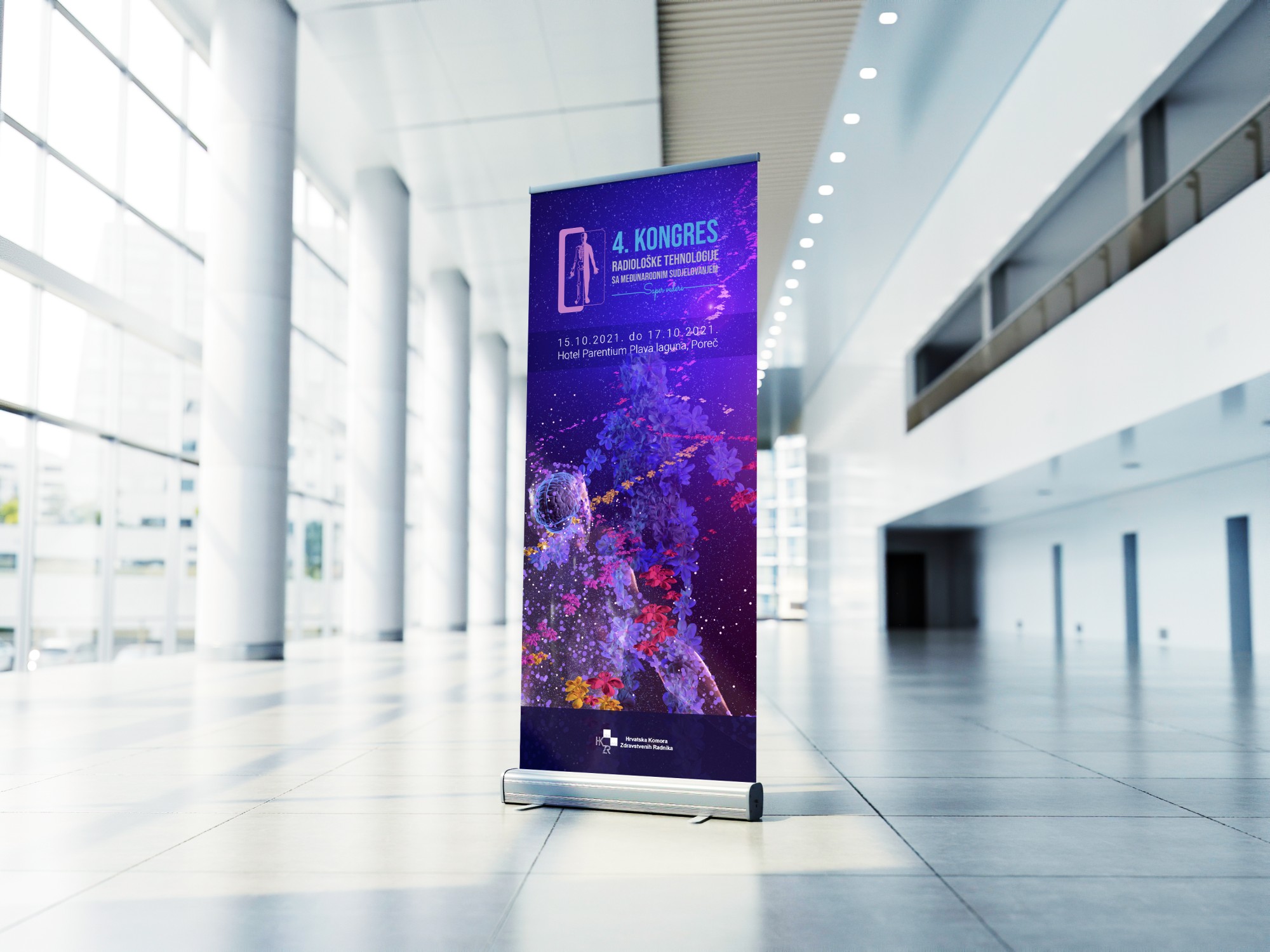 kongres radiološke tehnologije poreč roll-up banner